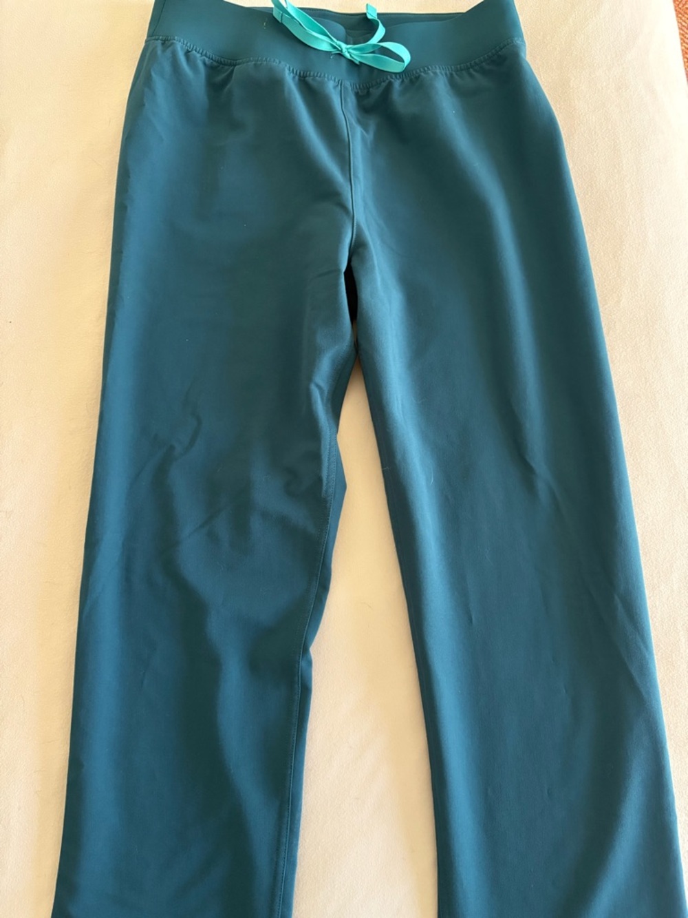FIGS Caribbean Blue Livingston scrub pants